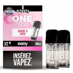 Cartouches One Taste Barbe à papa Easy Pod (X2)