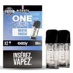 Cartouches One Taste Menthe Fraîche Easy Pod (X2)