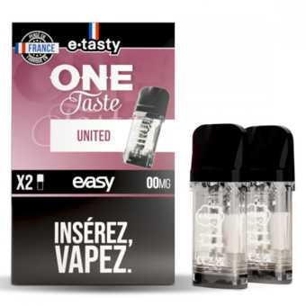 Cartouches One Taste United Easy Pod (X2)