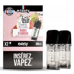 Cartouches La Cueillette de Louise Rubis d'Amour Easy Pod (X2)