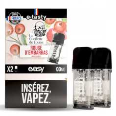 Cartouches La Cueillette de Louise Rouge d'Embarras Easy Pod (X2)