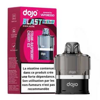 Cartouche Dojo Blast Straw-Raspberry Cherry Ice