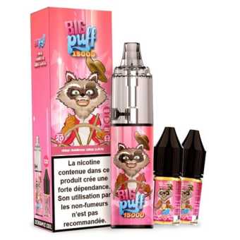 Big Puff 15000 Fraise Framboise Cerise Glacée