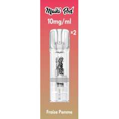 Cartouches Maiki Pod Fraise Pomme (x2)
