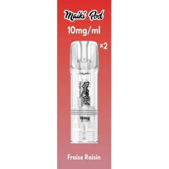 Cartouches Maiki Pod Fraise Raisin (x2)