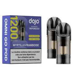 Cartouches Dojo Omni Go Myrtille Framboise (x2)