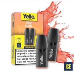 Cartouches Yello Pod Pêche Glacée