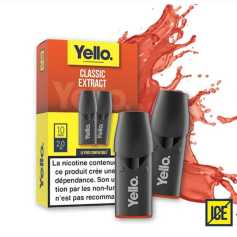Cartouches Yello Pod Classic Extract