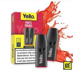 Cartouches Yello Pod Fruits Rouges