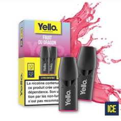 Cartouches Yello Pod Fruit du Dragon Ice