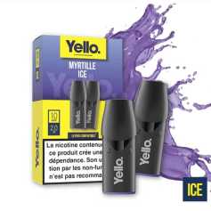 Cartouches Yello Pod Myrtille Ice