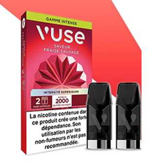 Cartouche e-liquide ePod Vuse saveur Fraise Sauvage x 2
