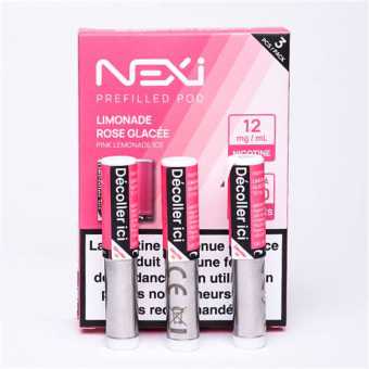 Cartouche Nexi Limonade Rose Glacée (x3)