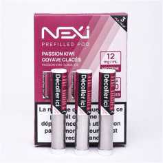 Cartouche Nexi Passion Kiwi Goyave Glacés (x3)