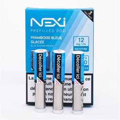 Cartouche Nexi Framboise Bleue Glacée (x3)