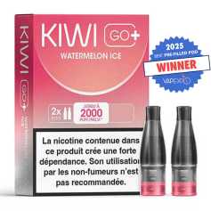 Cartouches Kiwi Go+ Watermelon Ice (x2)