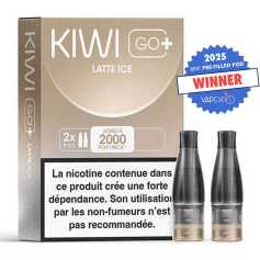 Cartouches Kiwi Go+ Latte Ice (x2)