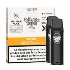 Cartouches RePuff Zéro Vapeur Triple Mangue