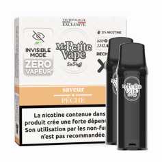 Cartouches RePuff Zéro Vapeur Pêche