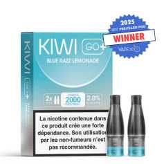 Cartouches Kiwi Go+ Blue Razz Lemonade (x2)