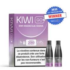 Cartouches Kiwi Go+ Kiwi Maracuja Guava (x2)