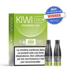 Cartouches Kiwi Go+ Strawberry Lime (x2)