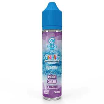 E liquide Mûre Cassis 50ml Granita