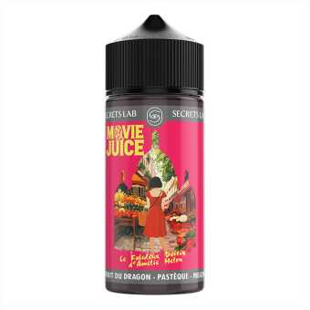 E liquide Le Fabuleux Destin d'Amélie Melon Format 100 ML Movie Juice