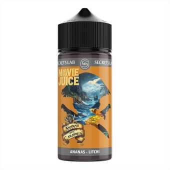 E liquide Ananas des Caraïbes Format 100 ML Movie Juice