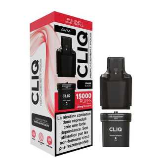 Cartouches Cliq 15000 Fraise Glacée