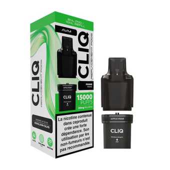 Cartouches Cliq 15000 Pomme Poire