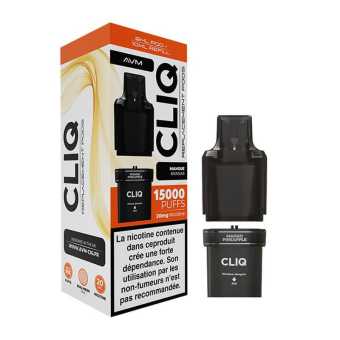 Cartouches Cliq 15000 Mangue Ananas