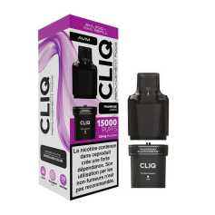 Cartouches Cliq 15000 Framboise Cassis