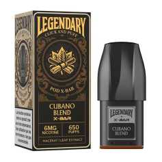 Cartouche X-Bar Click Puff Cubano Blend Legendary