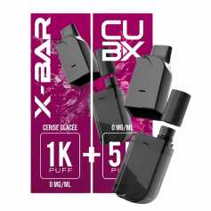 Cartouche CUBX Cerise Glacée X-Bar