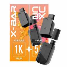 Cartouche CUBX Pêche Glacée X-Bar