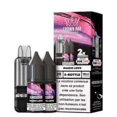 Cartouches Cubic 30K Crown Bar Magic Love