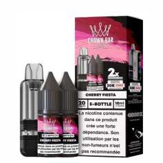 Cartouches Cubic 30K Crown Bar Cherry Fiesta