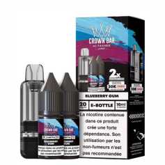 Cartouches Cubic 30K Crown Bar Blueberry Gum