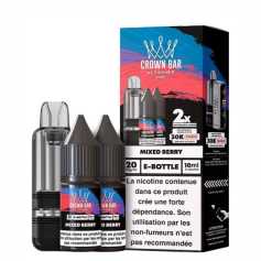 Cartouches Cubic 30K Crown Bar Mixed Berry