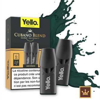 Cartouches Yello Pod Cubano Blend