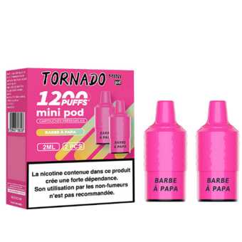 Cartouches Barbe À Papa Tornado Mini 1200