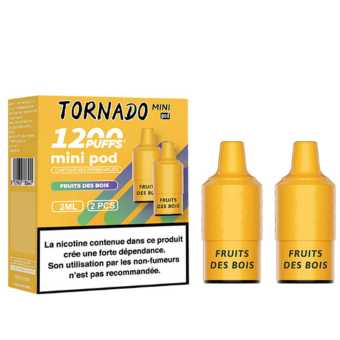 Cartouches Fruits Des Bois Tornado Mini 1200