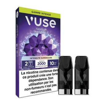Cartouche e-liquide ePod Vuse saveur Raisin Ice x 2
