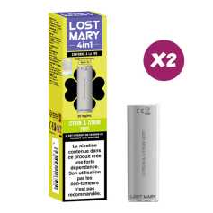 Cartouche Citron et Citron Vert Lost Mary 4in1