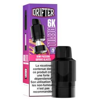 Cartouche Drifter Bar 6K Kiwi Passion Goyave Glacée