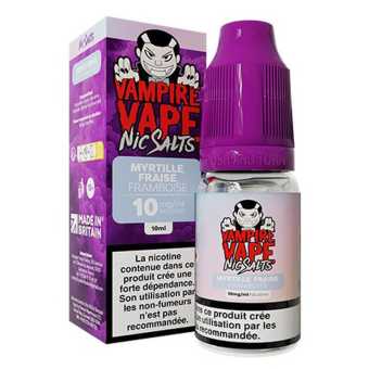Myrtille Fraise Framboise Nic Salts