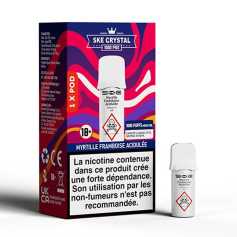 Cartouche Crystal Plus Myrtille Framboise Acidulée SKE