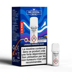 Cartouche Crystal Plus Limonade Framboise Bleue SKE