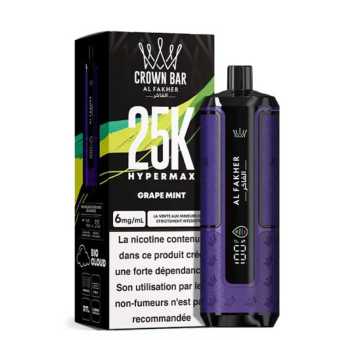 Puff 25K Hyper Max – Crown Bar Al Fakher